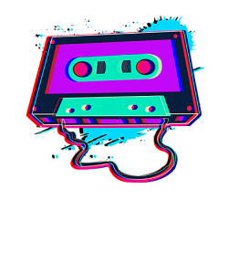 clipart of a cassette tape